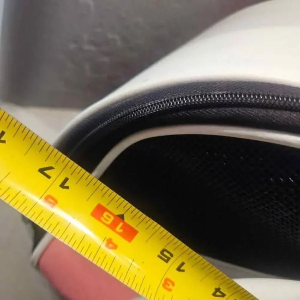 White Pink Black Pet Carrier Bag